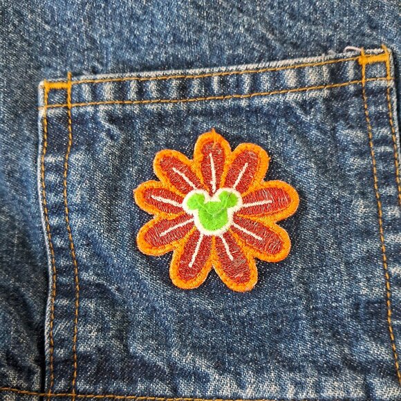 Vintage Disney Embroidered Denim Skirt - Picture 6 of 11